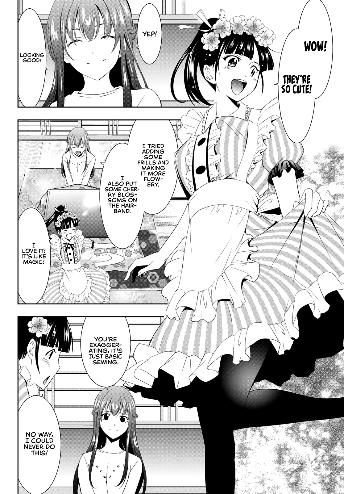 Goddess Café Terrace Chapter 9 page 13 - Chapter 9: New Menu!