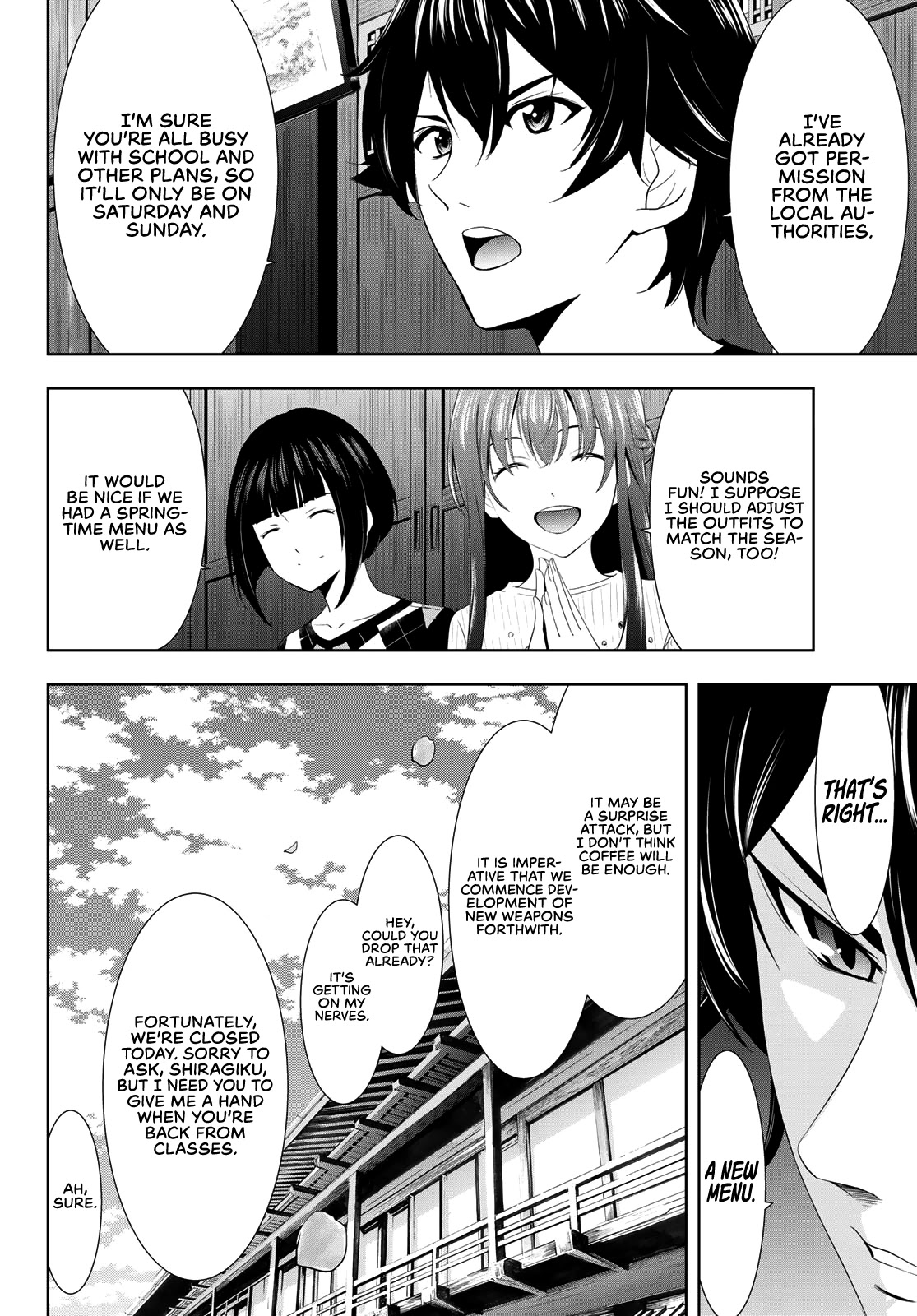 Goddess Café Terrace Chapter 9 page 5 - Chapter 9: New Menu!