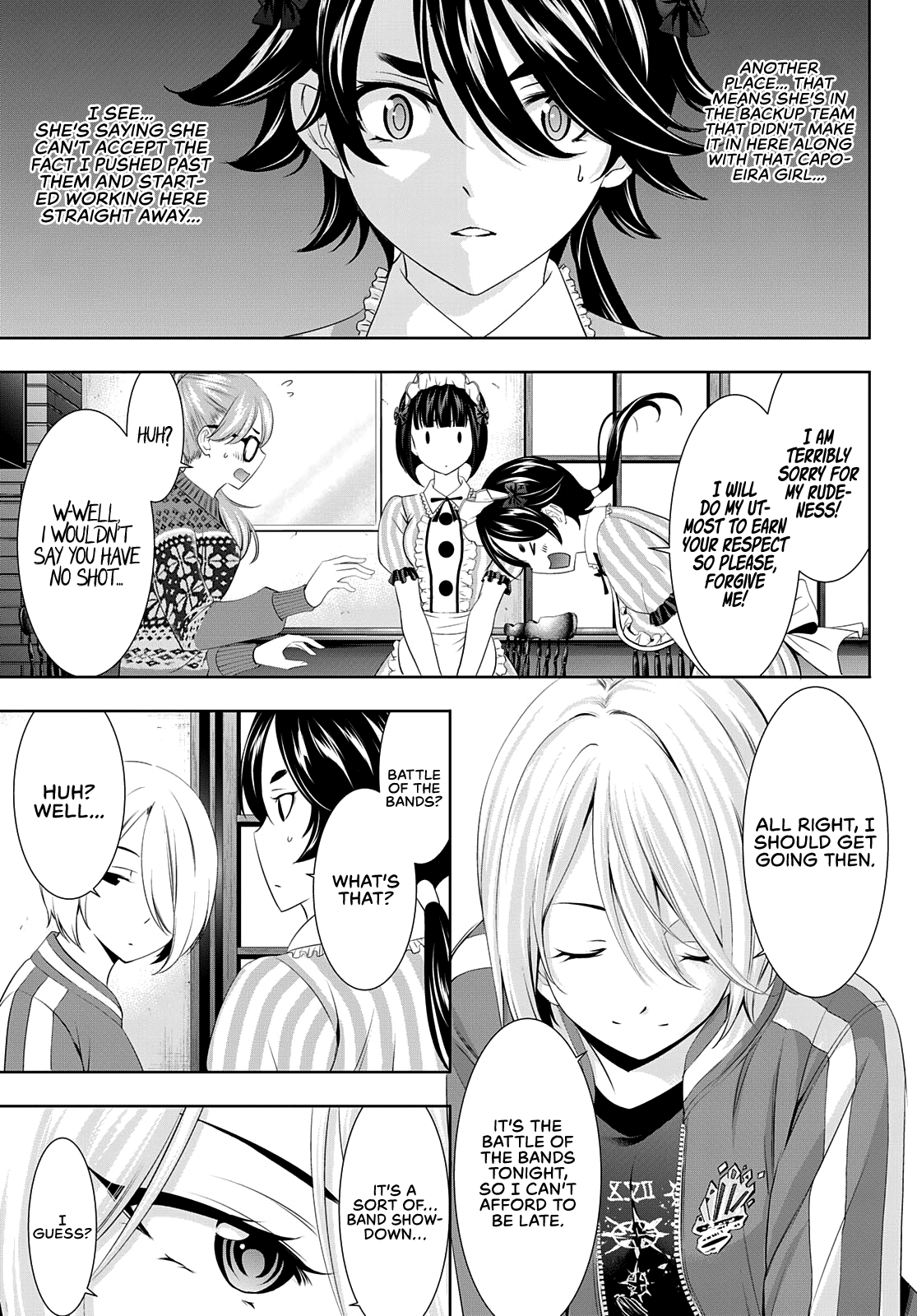 Goddess Café Terrace Chapter 90 page 6 - Chapter 90: A New Lineup