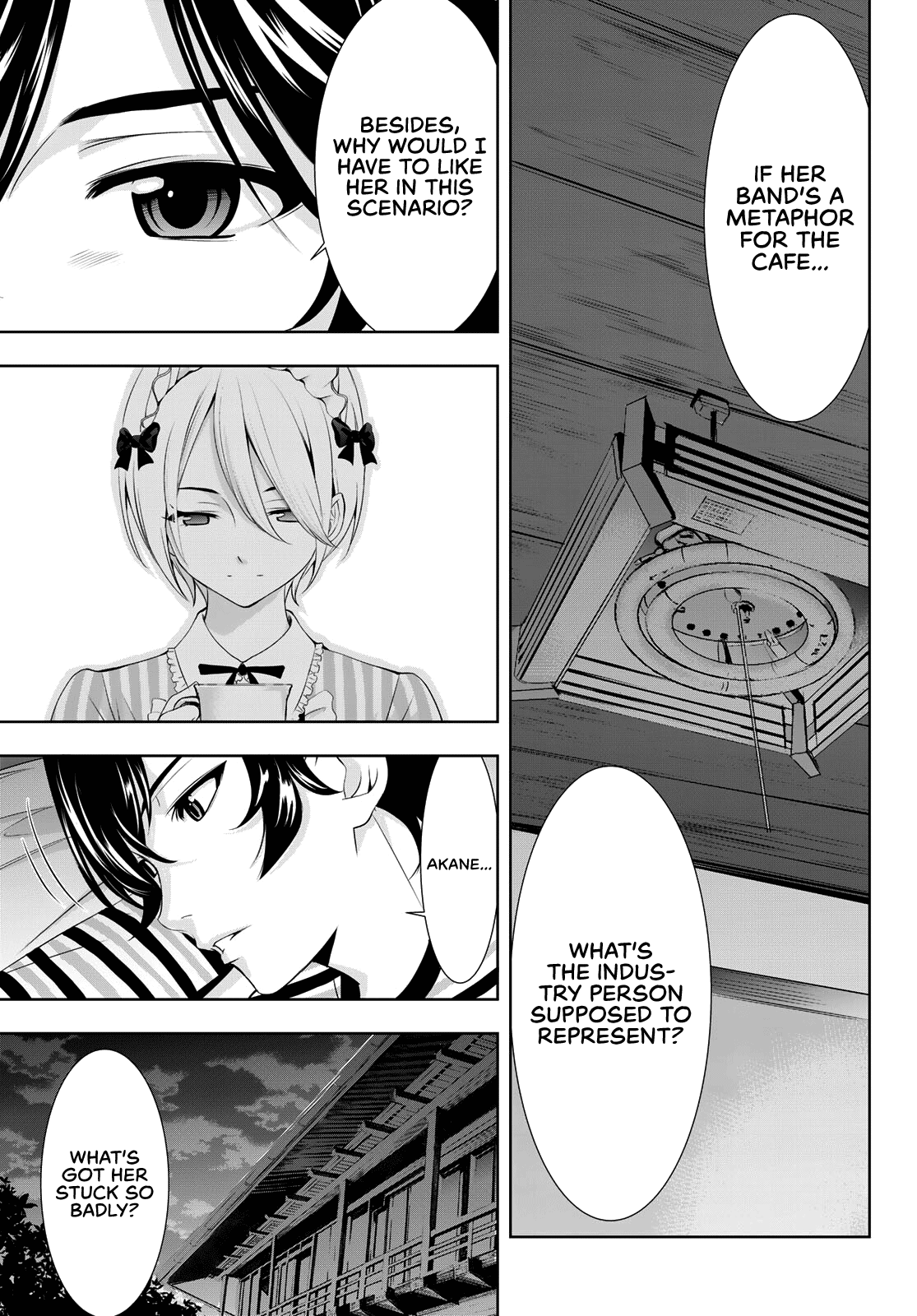 Goddess Café Terrace Chapter 92 page 14 - Chapter 92: Just the Two of Us at the Familia
