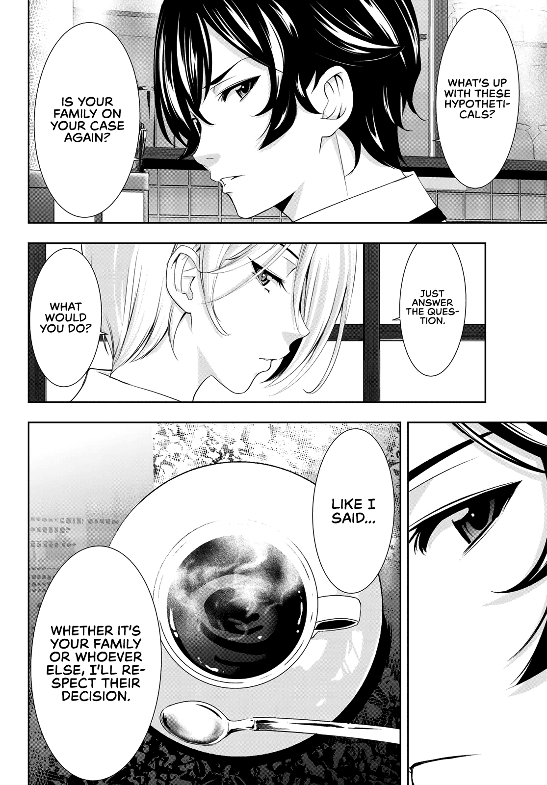 Goddess Café Terrace Chapter 92 page 9 - Chapter 92: Just the Two of Us at the Familia