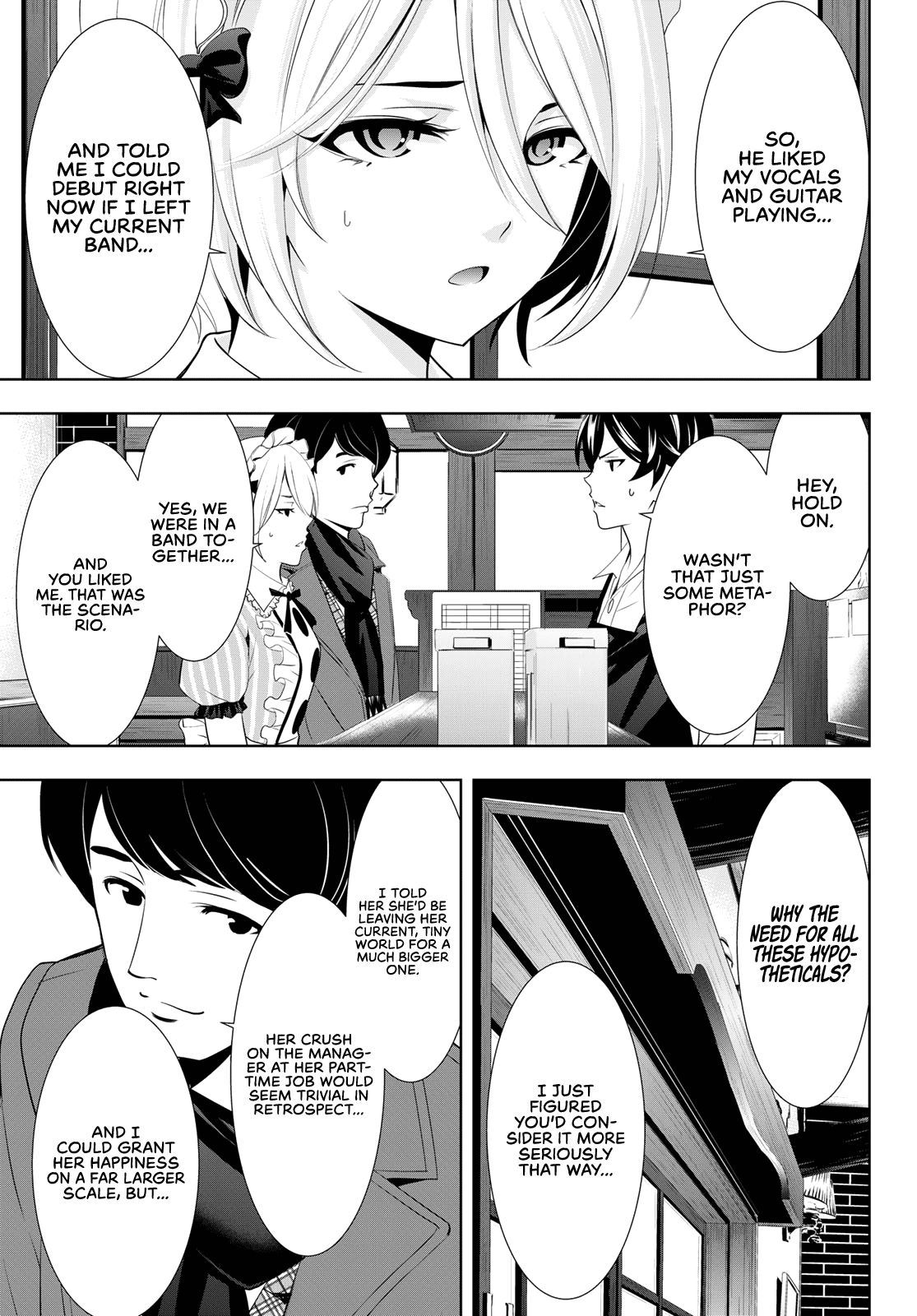 Goddess Café Terrace Chapter 93 page 11 - Chapter 93: Too Greedy