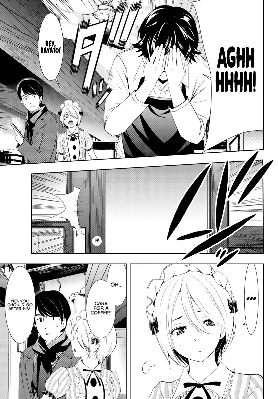Goddess Café Terrace Chapter 93 page 13 - Chapter 93: Too Greedy