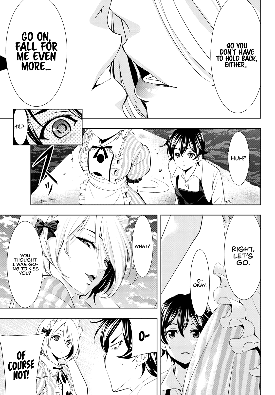 Goddess Café Terrace Chapter 93 page 19 - Chapter 93: Too Greedy