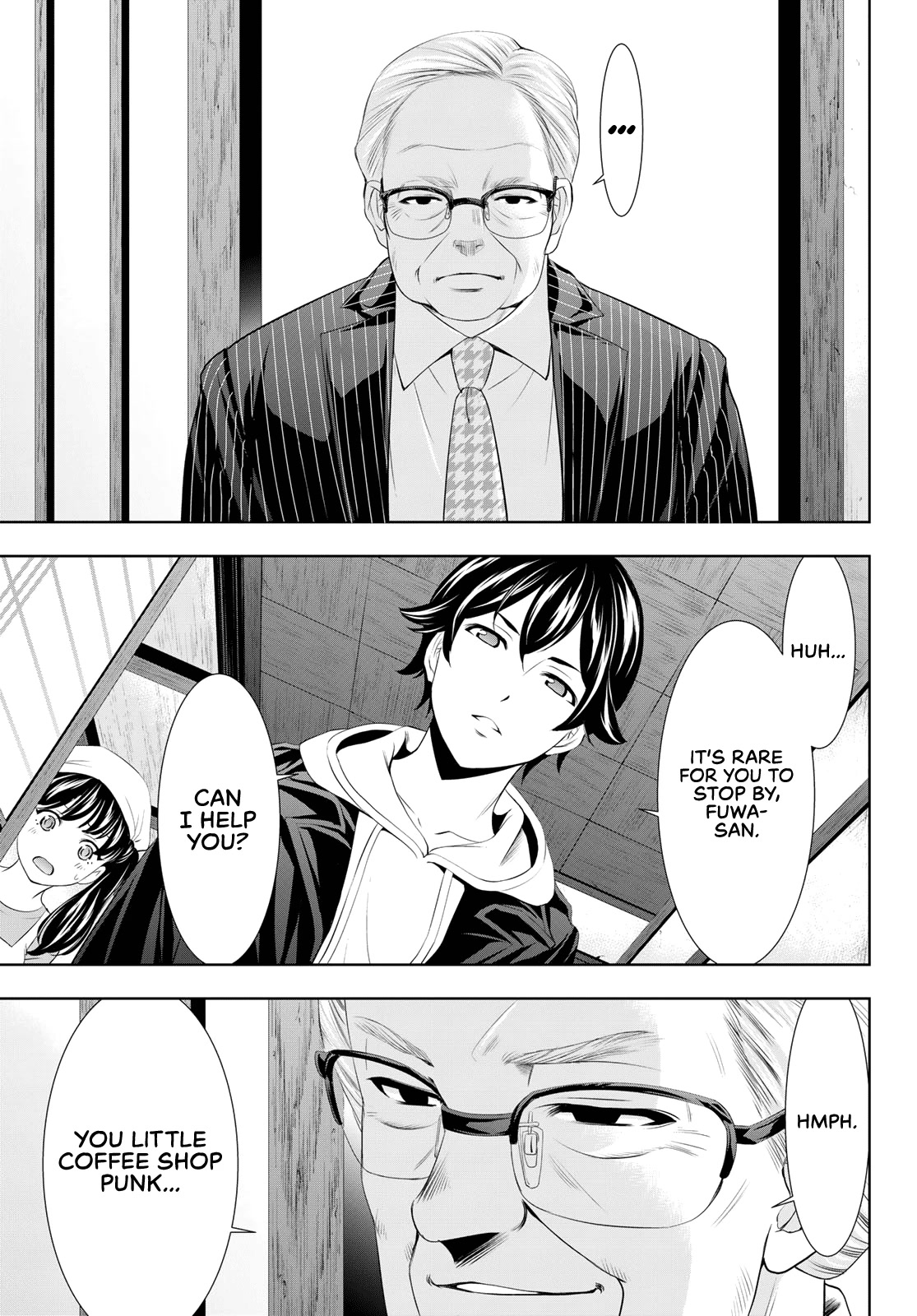 Goddess Café Terrace Chapter 95 page 12 - Chapter 95: Emergency at the Chiyoda Diner!
