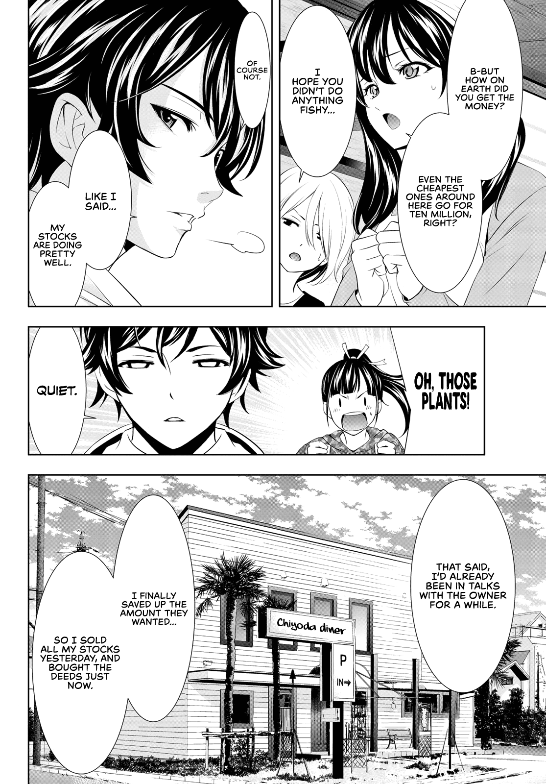 Goddess Café Terrace Chapter 95 page 15 - Chapter 95: Emergency at the Chiyoda Diner!