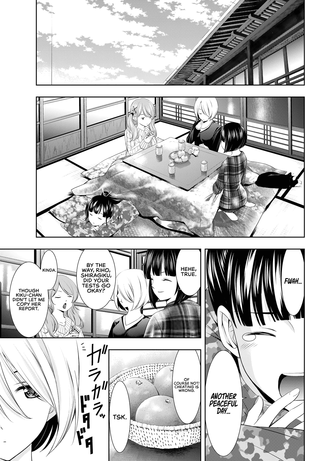 Goddess Café Terrace Chapter 95 page 4 - Chapter 95: Emergency at the Chiyoda Diner!