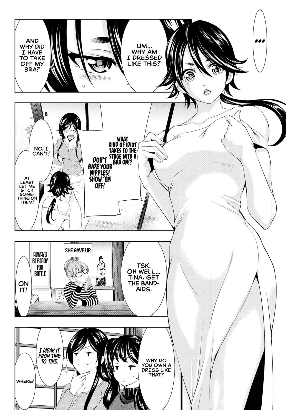 Goddess Café Terrace Chapter 96 page 11 - Chapter 96: Rei VS the Five Assassins
