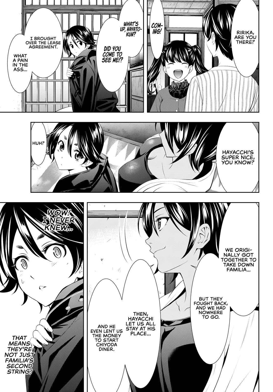 Goddess Café Terrace Chapter 96 page 18 - Chapter 96: Rei VS the Five Assassins