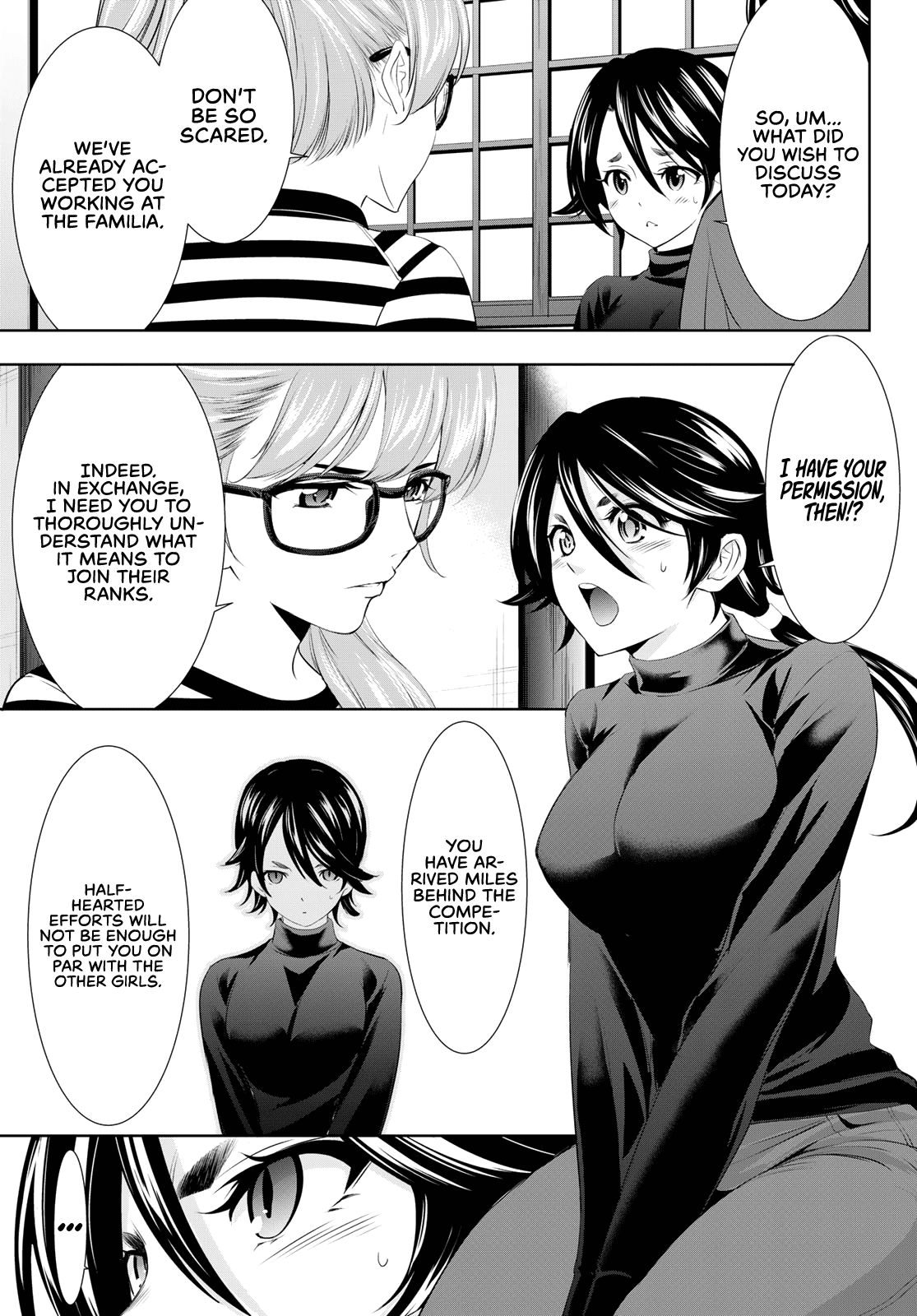 Goddess Café Terrace Chapter 96 page 6 - Chapter 96: Rei VS the Five Assassins