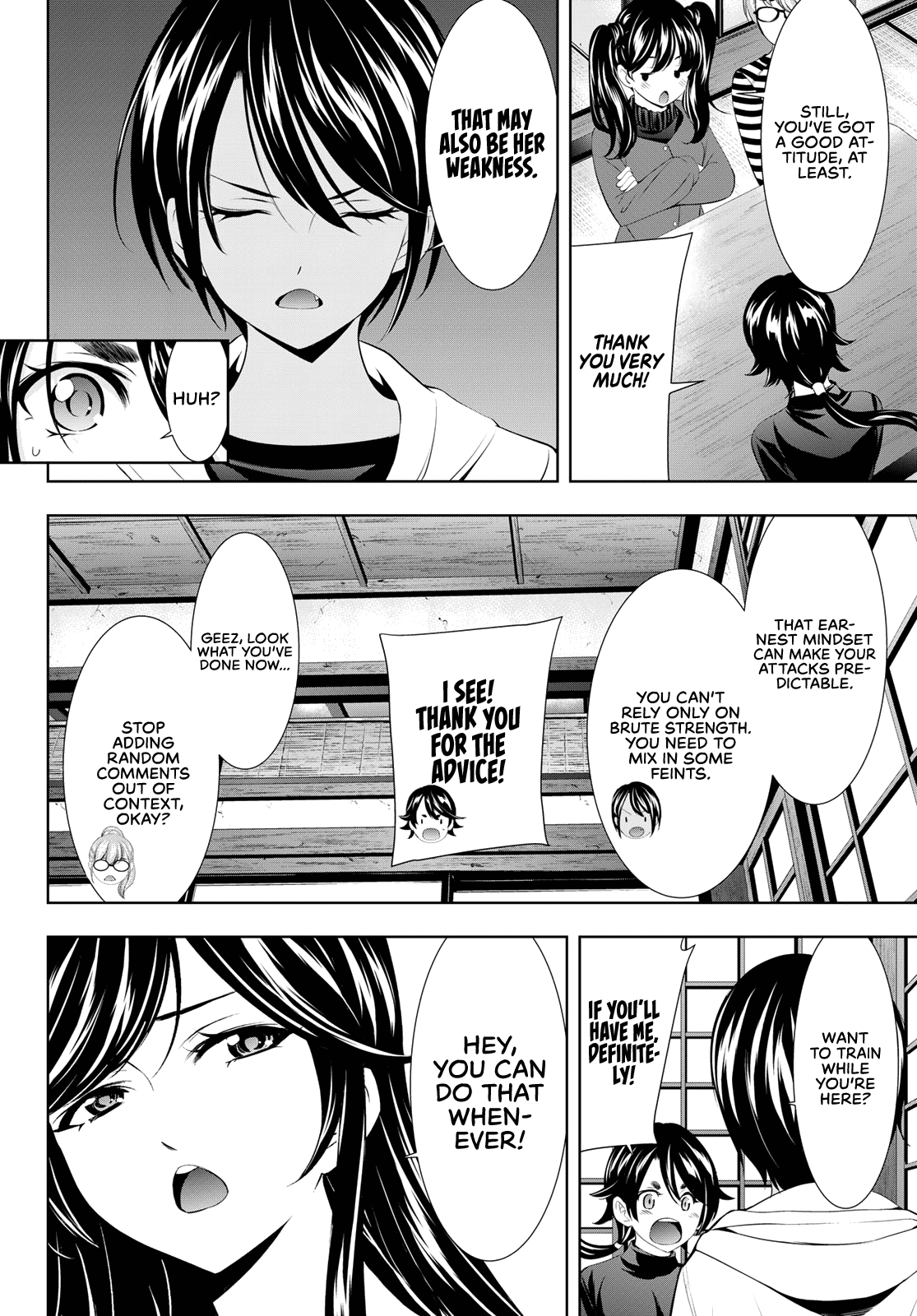 Goddess Café Terrace Chapter 96 page 9 - Chapter 96: Rei VS the Five Assassins