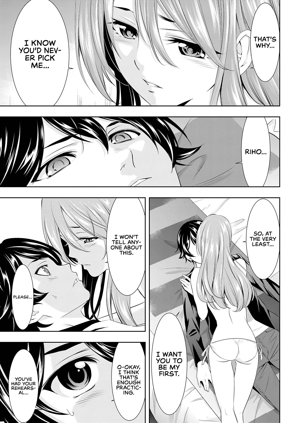 Goddess Café Terrace Chapter 98 page 10 - Chapter 98: A Man, a Woman, and the Castle of Love