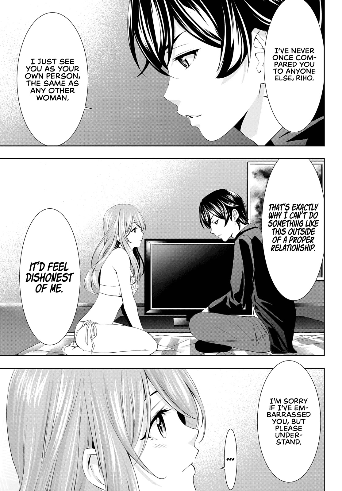 Goddess Café Terrace Chapter 98 page 12 - Chapter 98: A Man, a Woman, and the Castle of Love