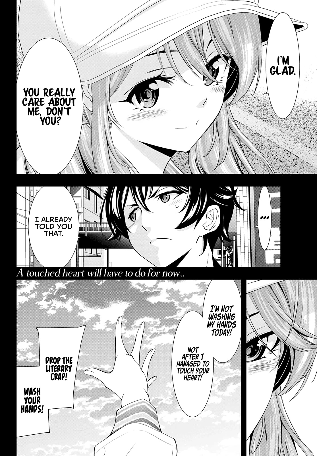 Goddess Café Terrace Chapter 98 page 19 - Chapter 98: A Man, a Woman, and the Castle of Love
