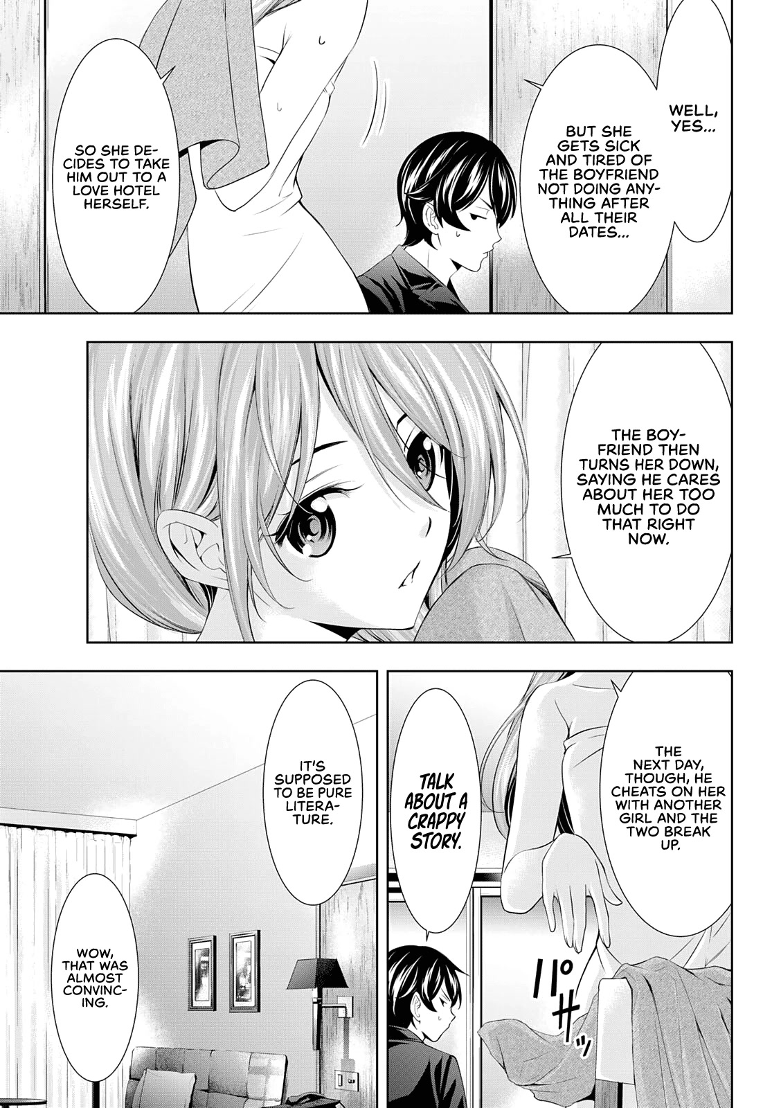 Goddess Café Terrace Chapter 98 page 4 - Chapter 98: A Man, a Woman, and the Castle of Love