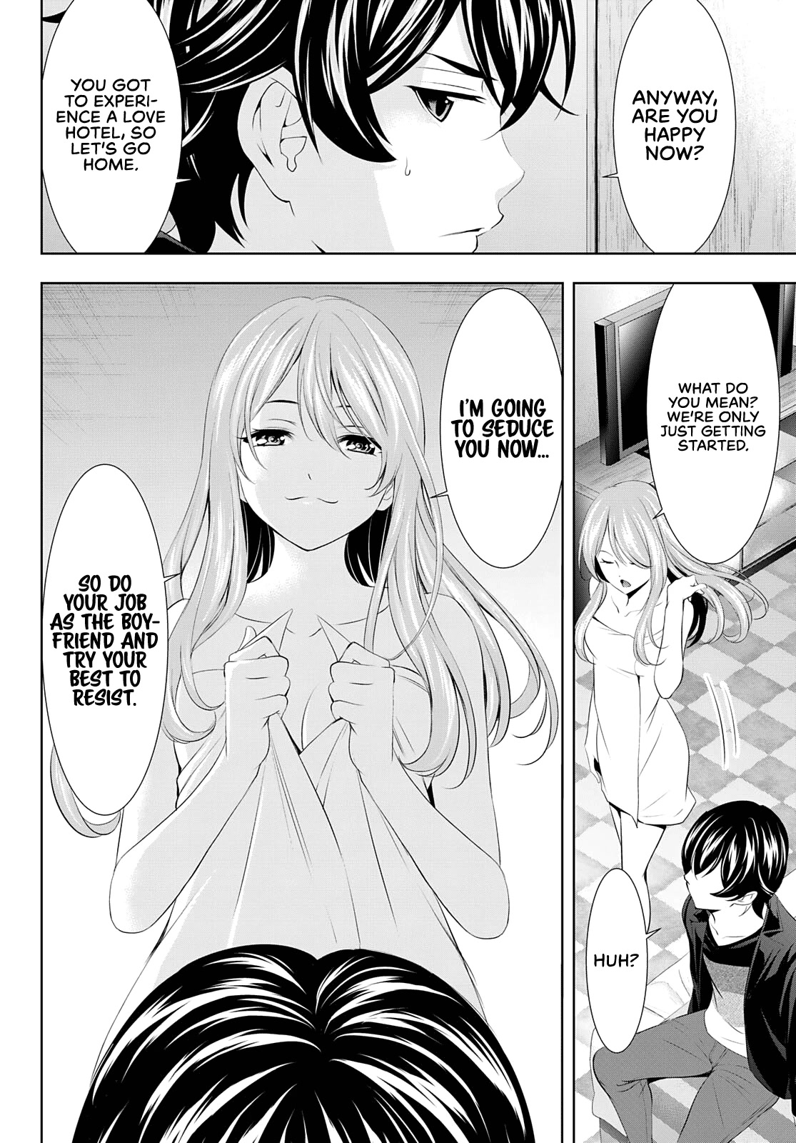 Goddess Café Terrace Chapter 98 page 5 - Chapter 98: A Man, a Woman, and the Castle of Love