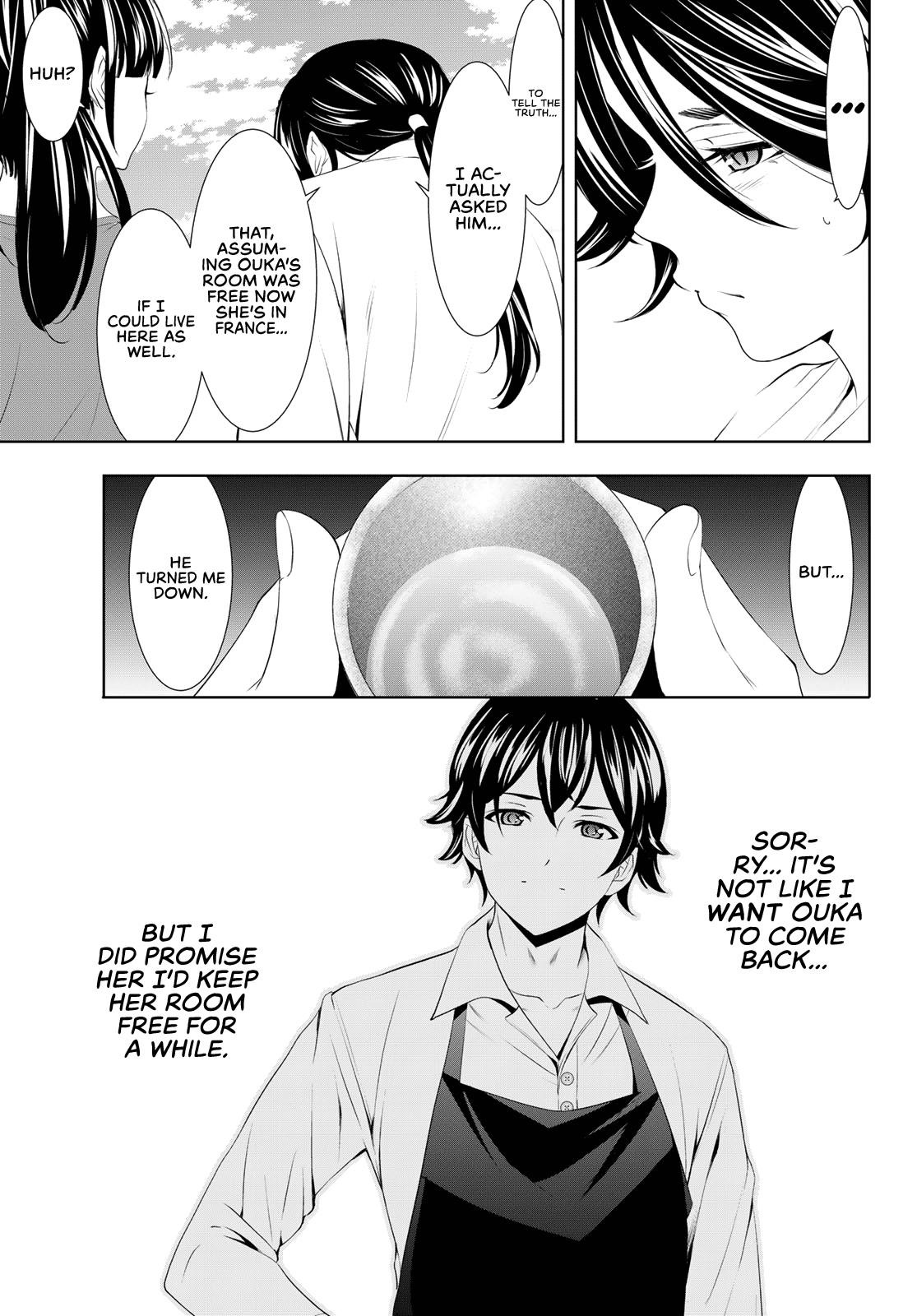 Goddess Café Terrace Chapter 99 page 10 - Chapter 99: Feelings Blooming with the Cherry Blossoms