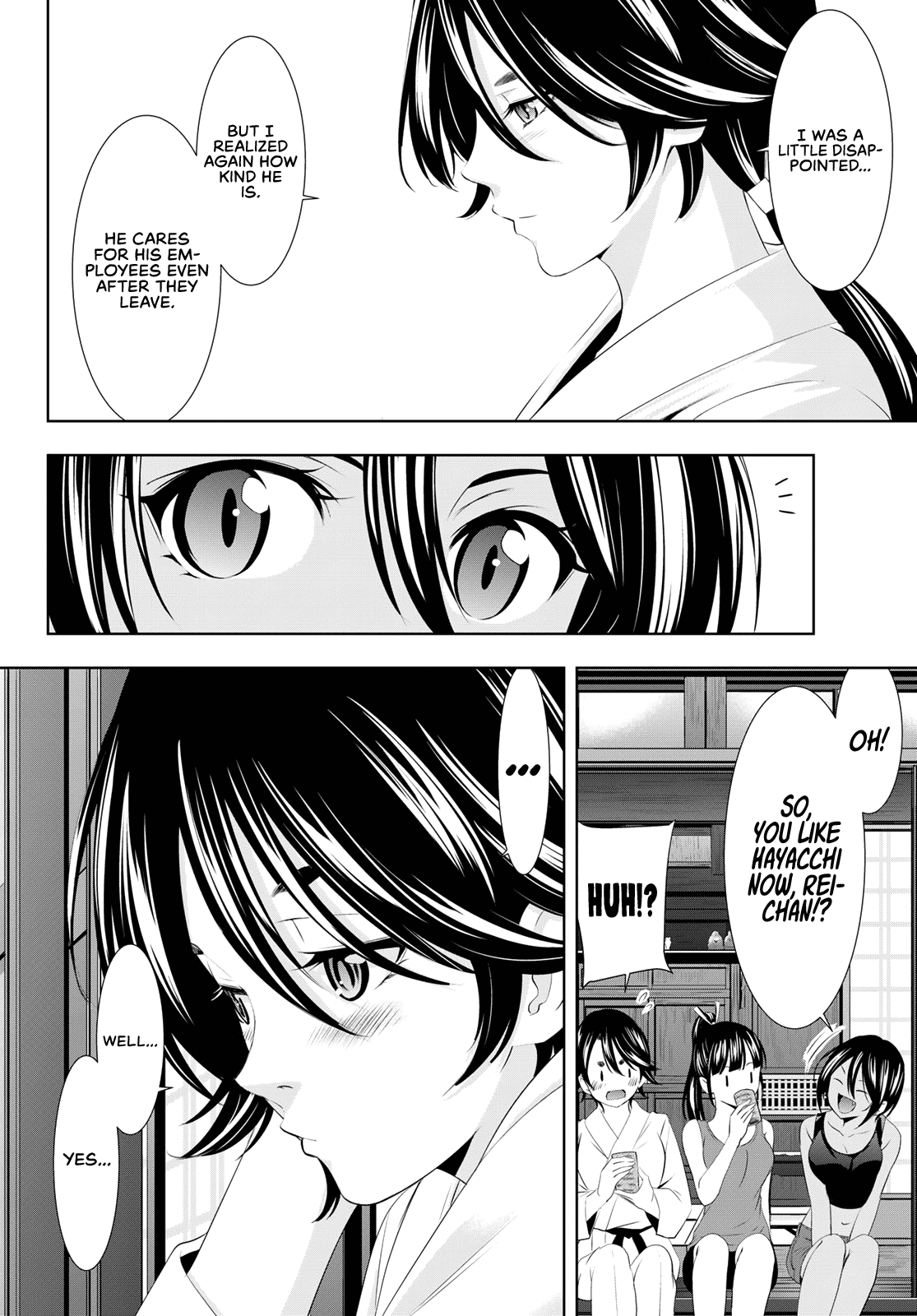 Goddess Café Terrace Chapter 99 page 11 - Chapter 99: Feelings Blooming with the Cherry Blossoms