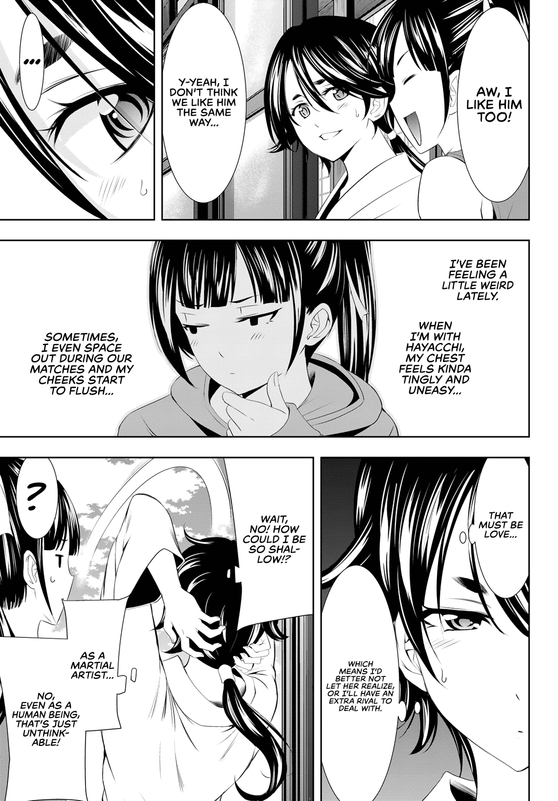 Goddess Café Terrace Chapter 99 page 12 - Chapter 99: Feelings Blooming with the Cherry Blossoms