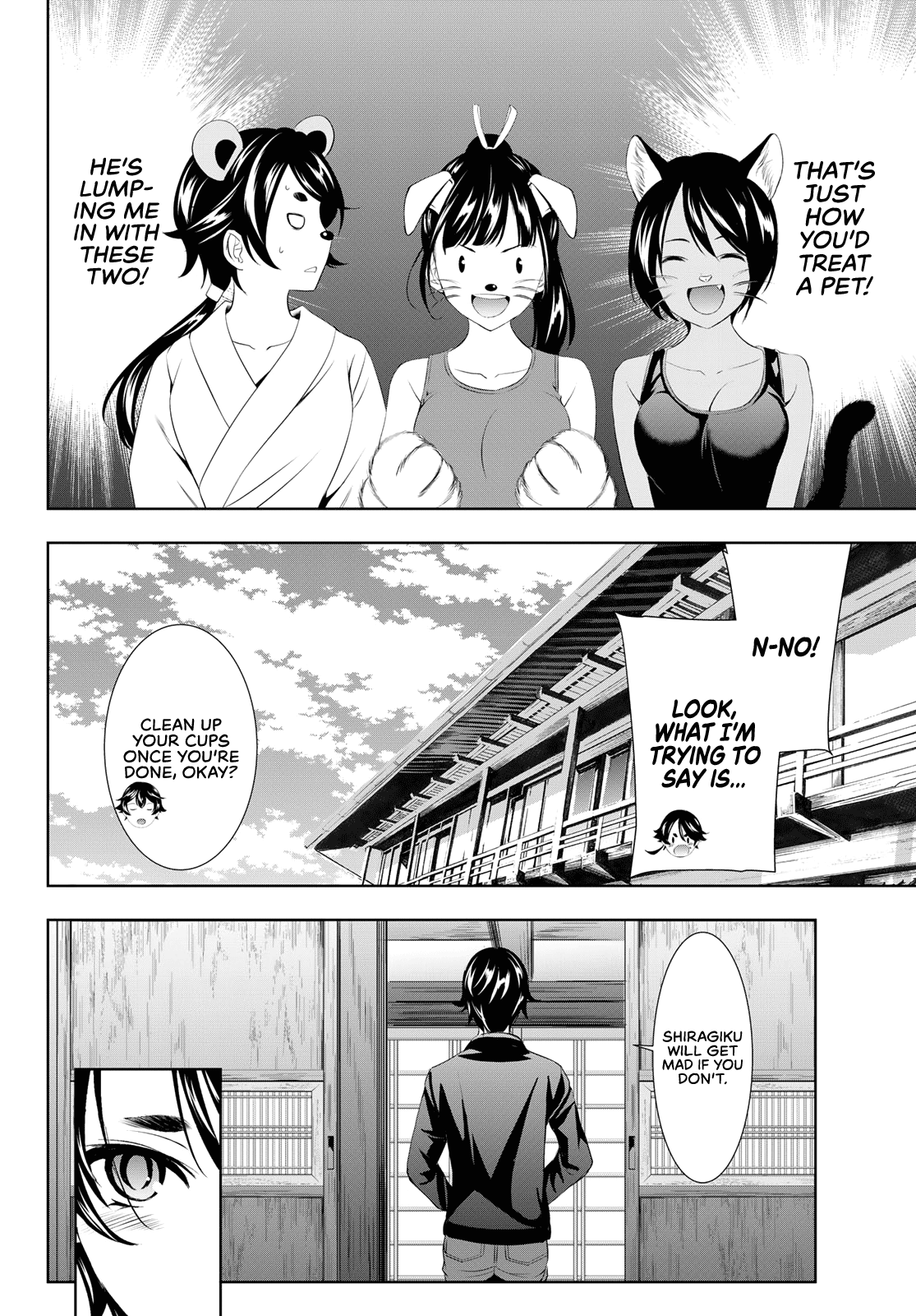 Goddess Café Terrace Chapter 99 page 15 - Chapter 99: Feelings Blooming with the Cherry Blossoms