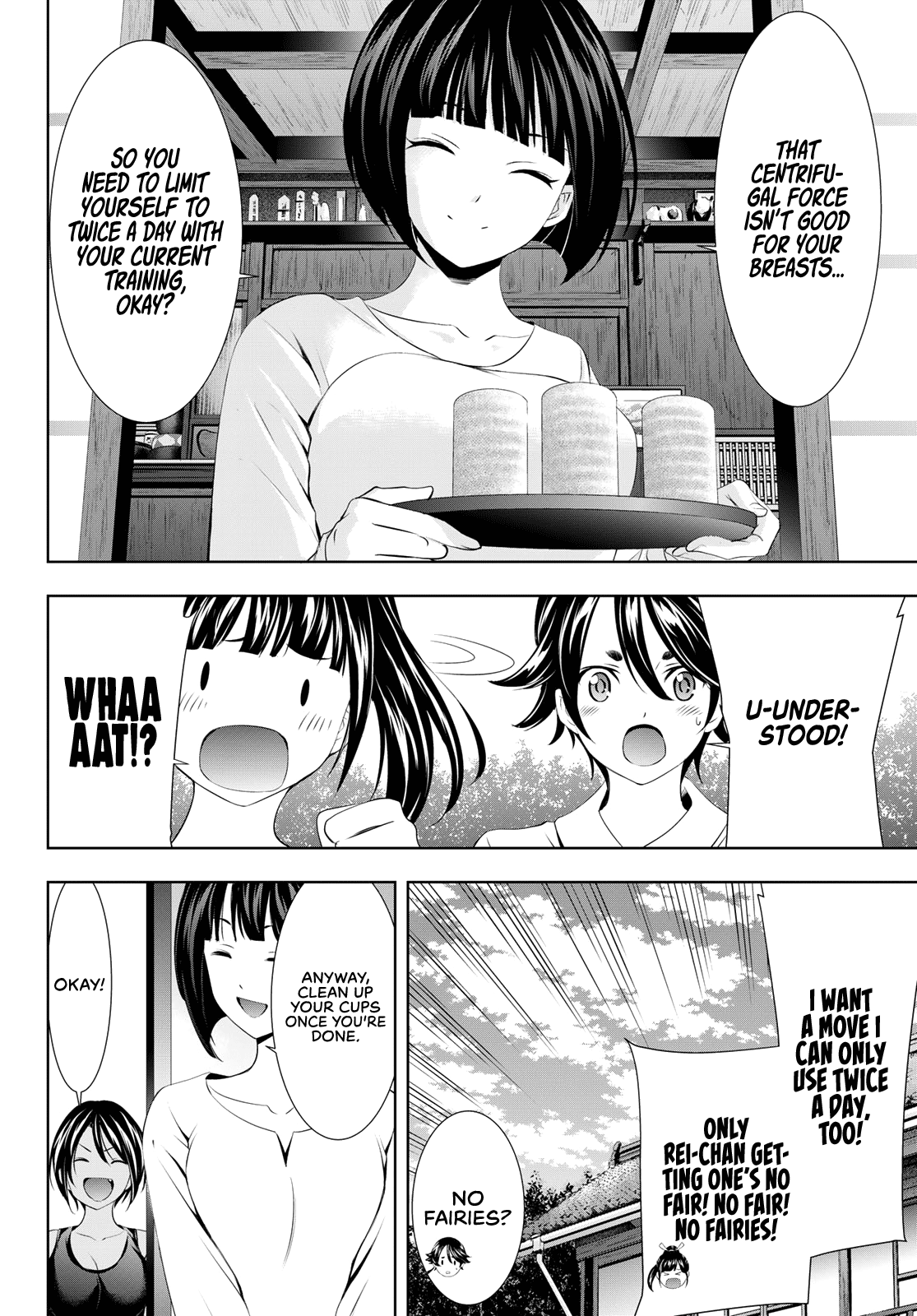 Goddess Café Terrace Chapter 99 page 5 - Chapter 99: Feelings Blooming with the Cherry Blossoms