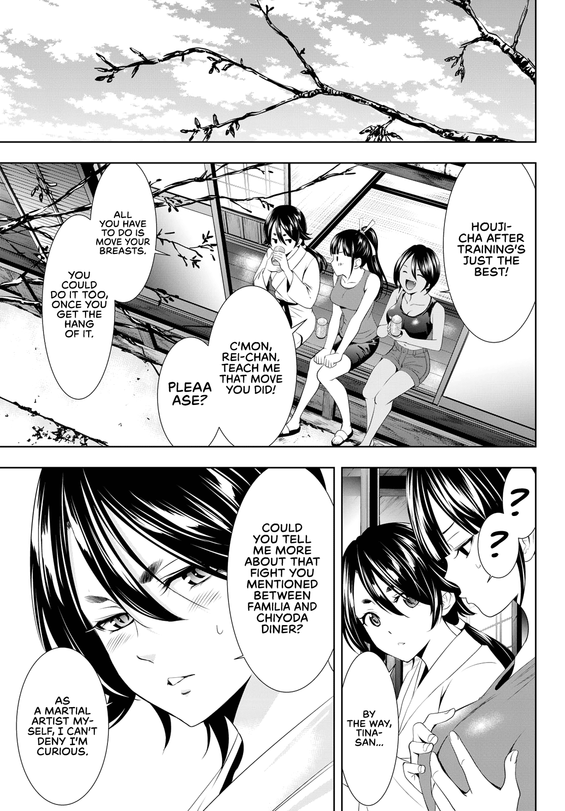 Goddess Café Terrace Chapter 99 page 6 - Chapter 99: Feelings Blooming with the Cherry Blossoms