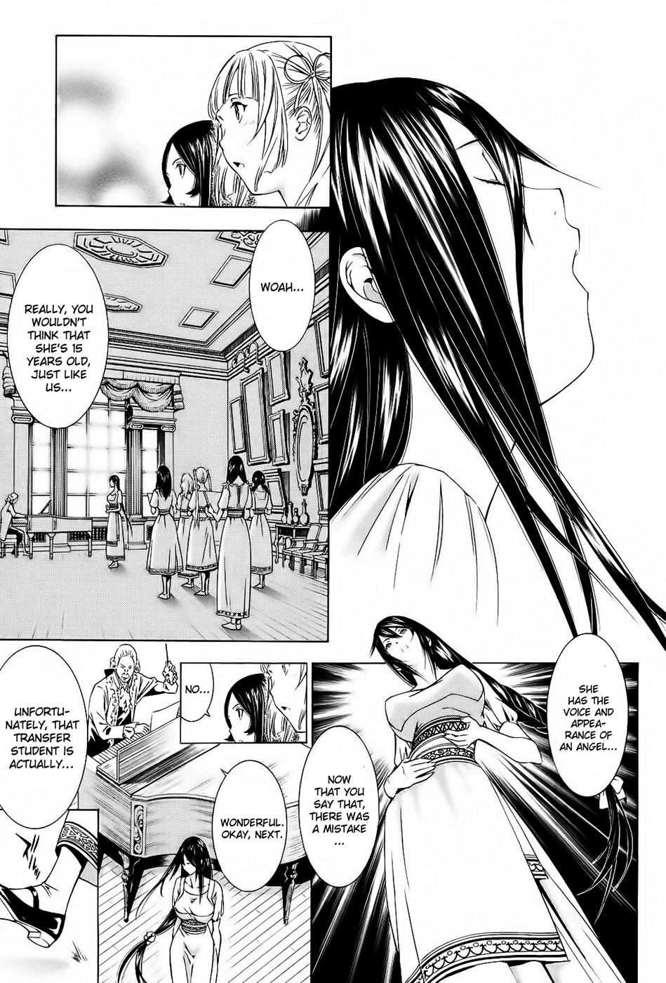 Godeath - Megami no Ketsumyaku Chapter 1 page 14 - Chapter 1: Coffin 1