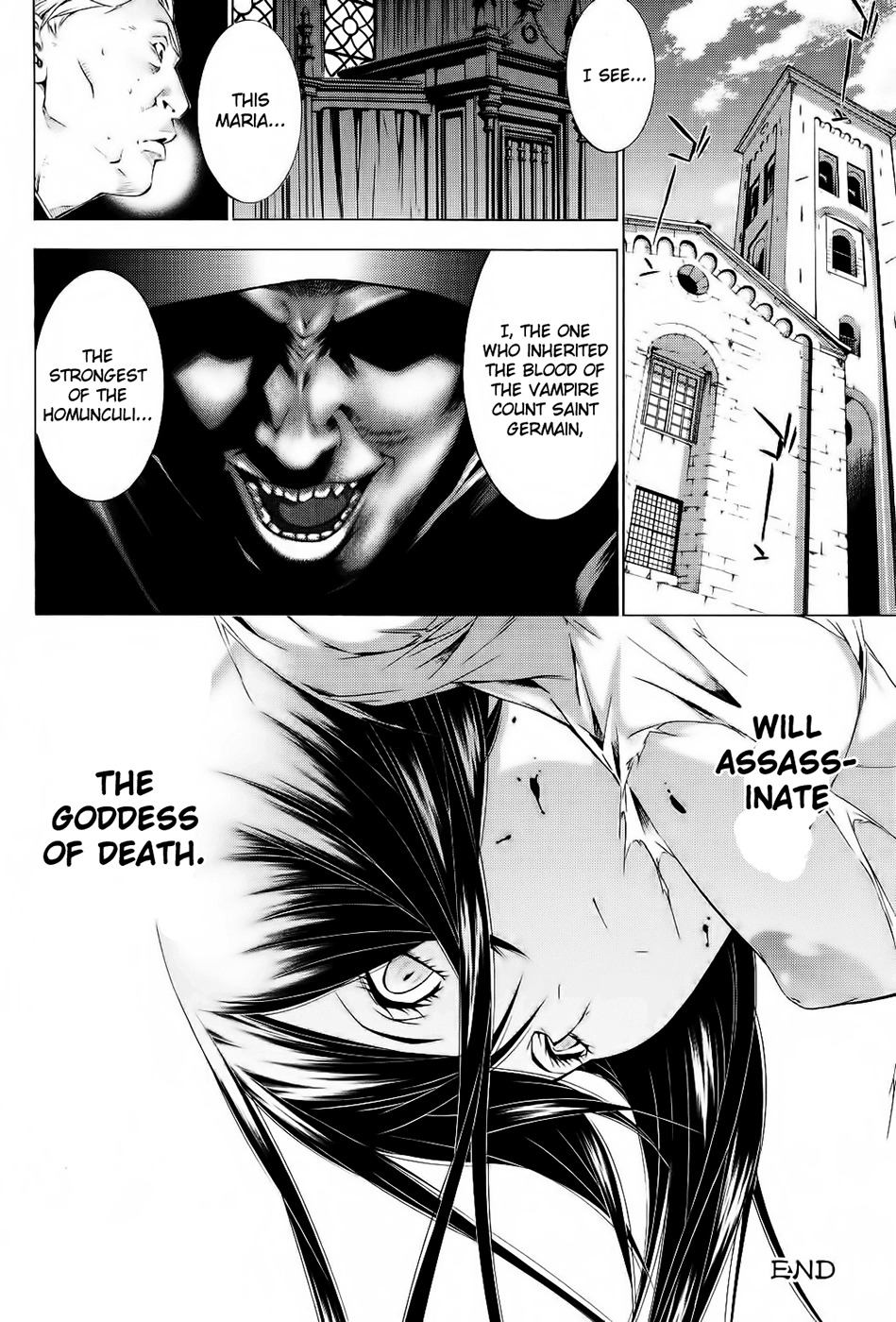 Godeath - Megami no Ketsumyaku Chapter 1 page 33 - Chapter 1: Coffin 1