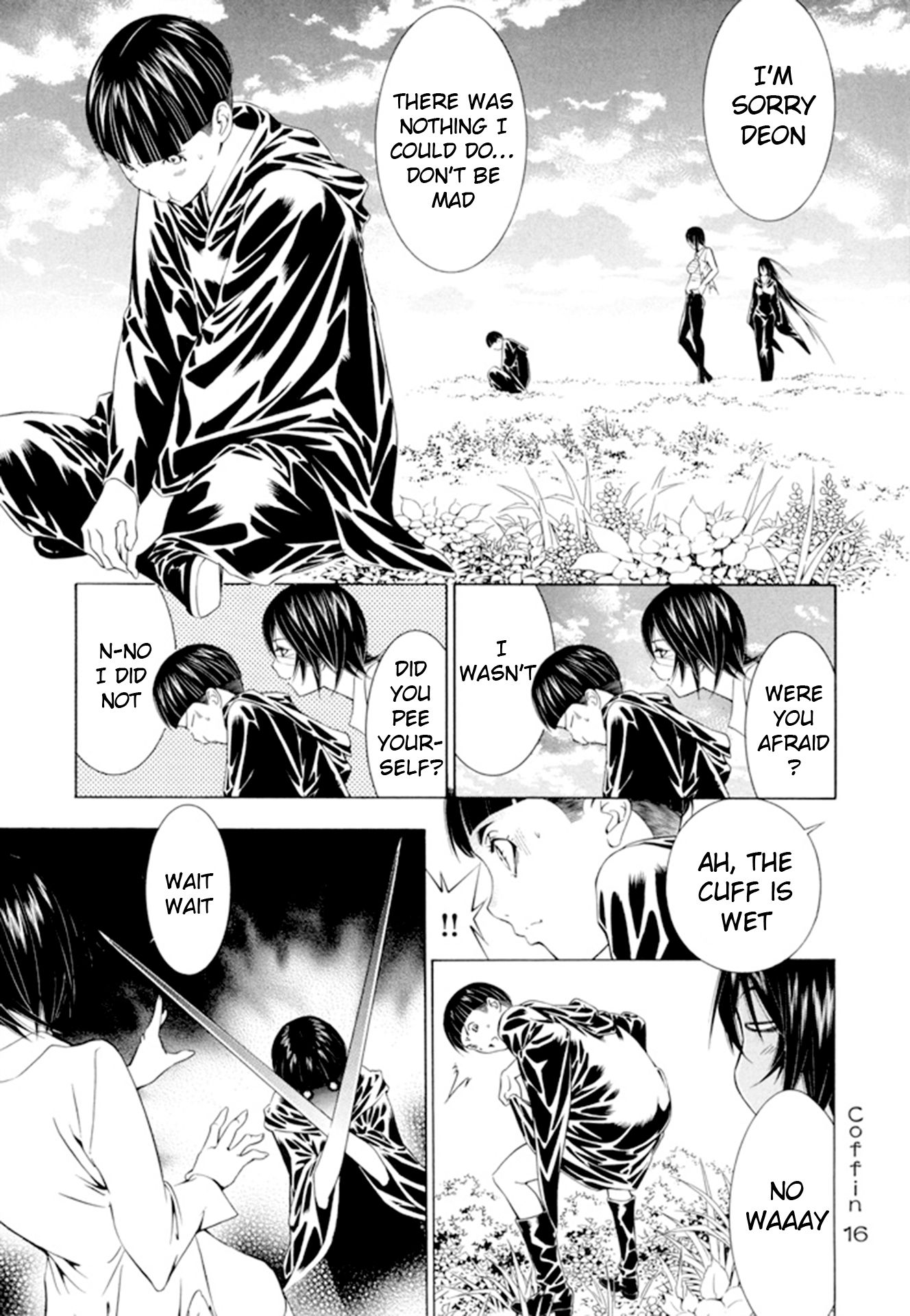 Godeath - Megami no Ketsumyaku Chapter 15 page 16 - Chapter 15: Coffin 15