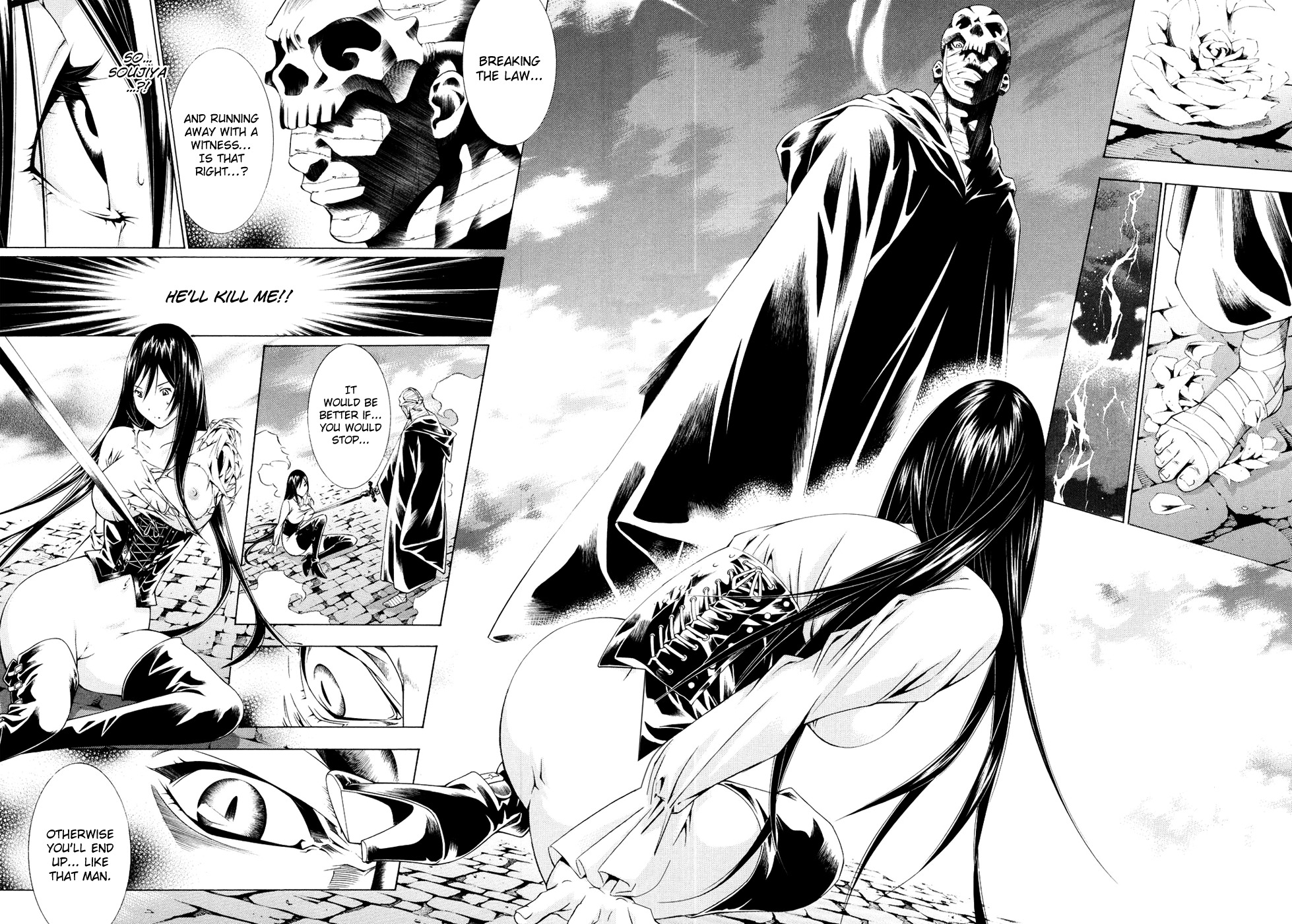 Godeath - Megami no Ketsumyaku Chapter 2 page 12 - Chapter 2: Coffin 2