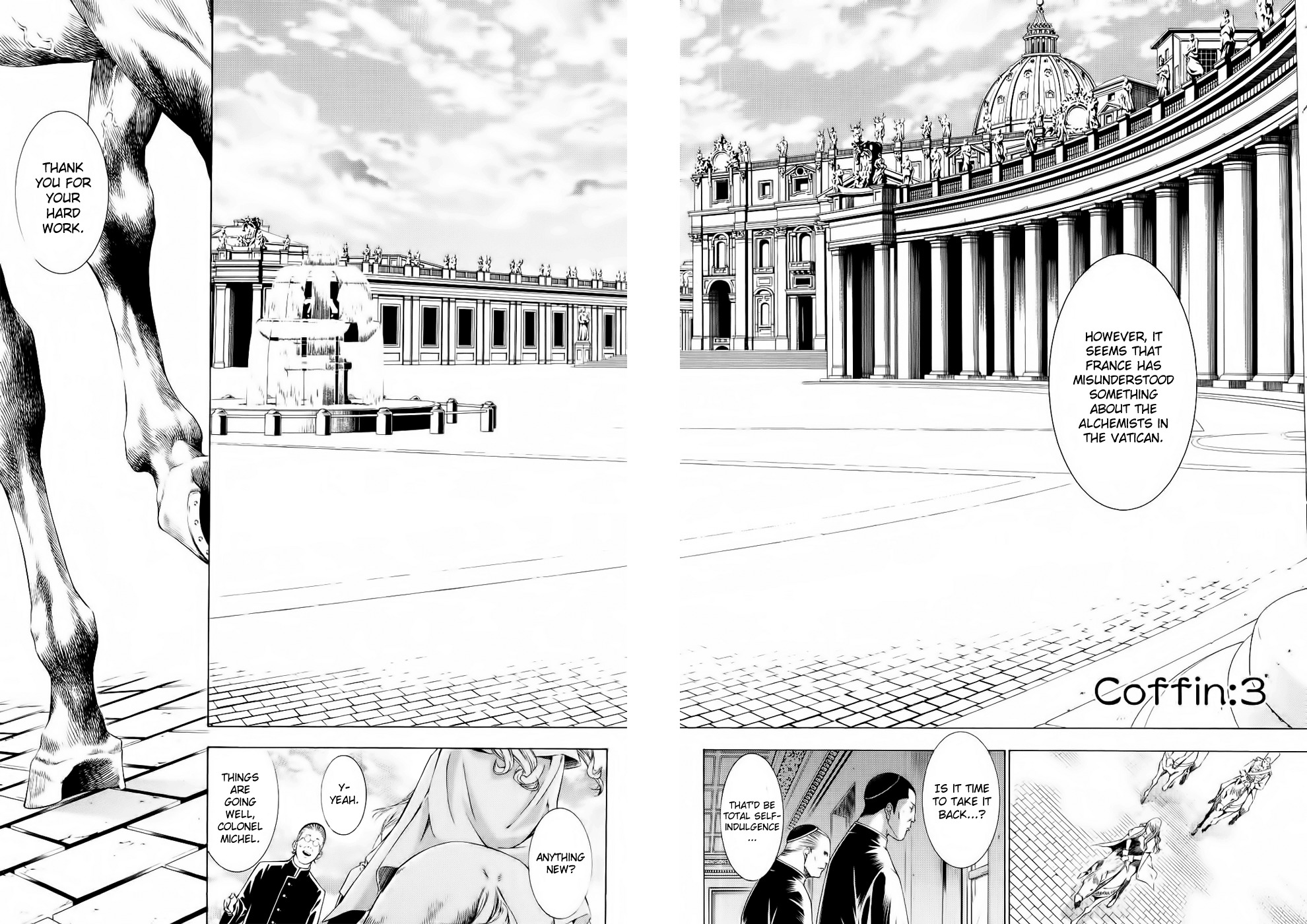 Godeath - Megami no Ketsumyaku Chapter 3 page 2 - Chapter 3: Coffin 3