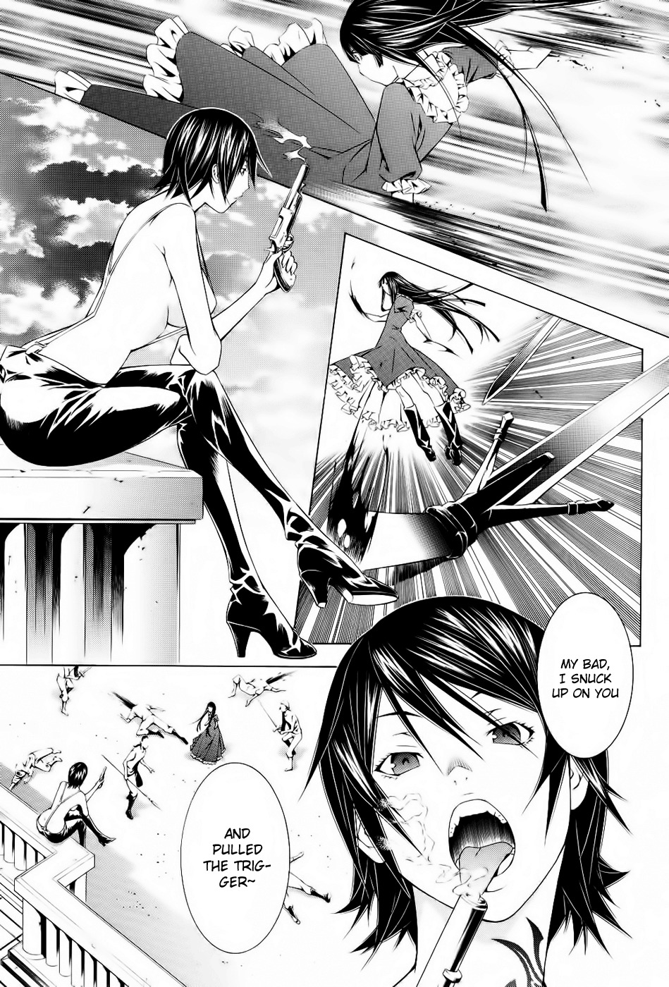 Godeath - Megami no Ketsumyaku Chapter 4 page 7 - Chapter 4: Coffin 4