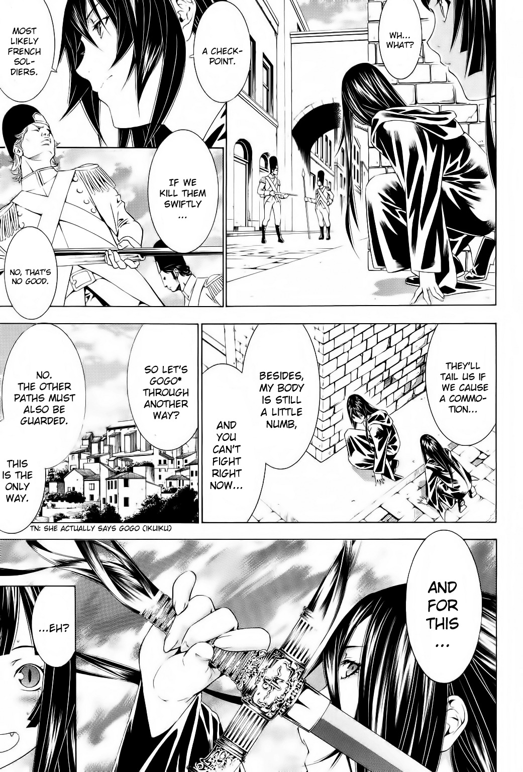 Godeath - Megami no Ketsumyaku Chapter 9 page 10 - Chapter 9