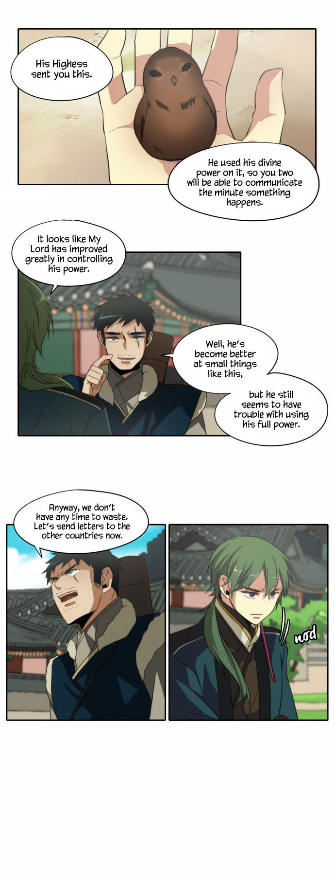 Godly Bells Chapter 104 page 12 - Chapter 104 : Determination