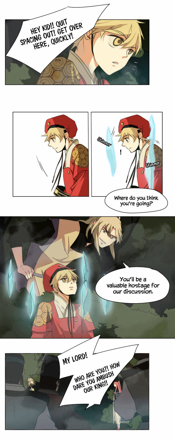 Godly Bells Chapter 13 page 3 - Chapter 13 : Aim