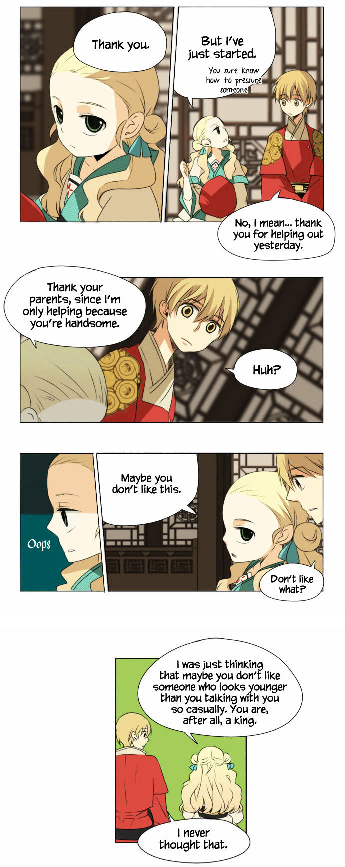 Godly Bells Chapter 19 page 10 - Chapter 19 : What I Want to Protect