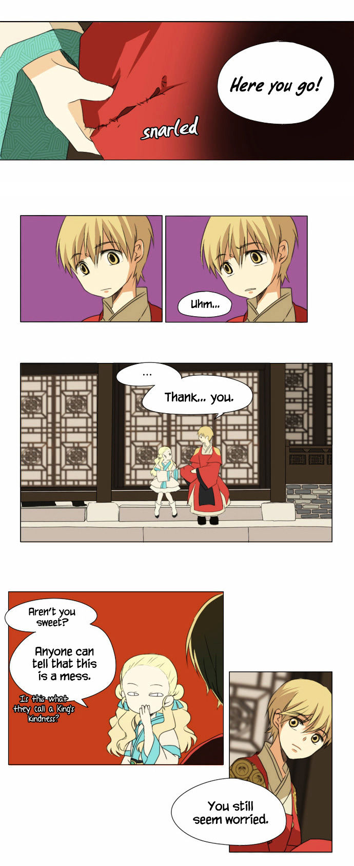 Godly Bells Chapter 19 page 14 - Chapter 19 : What I Want to Protect