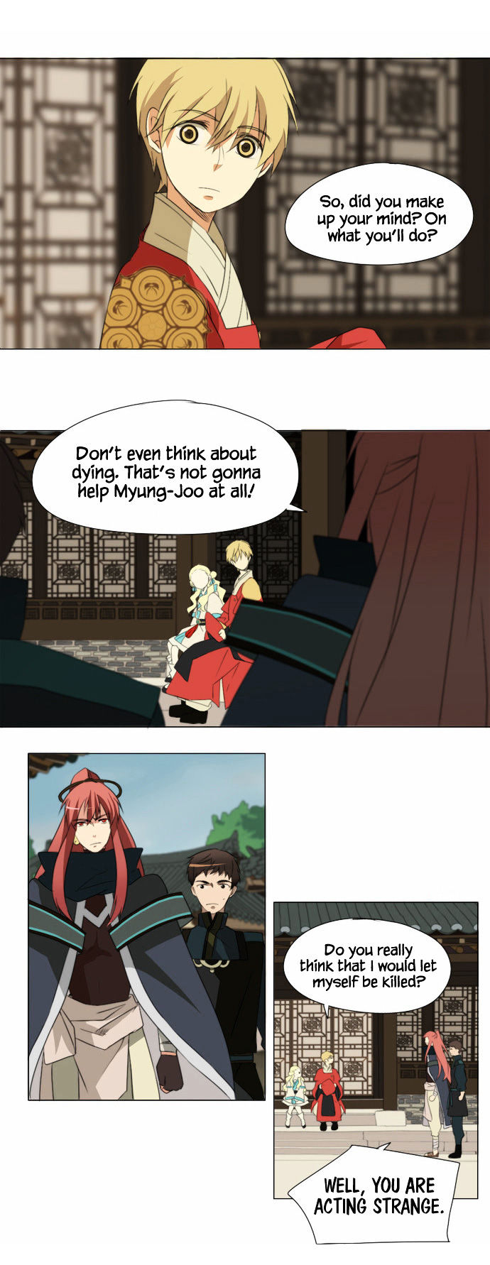 Godly Bells Chapter 19 page 15 - Chapter 19 : What I Want to Protect