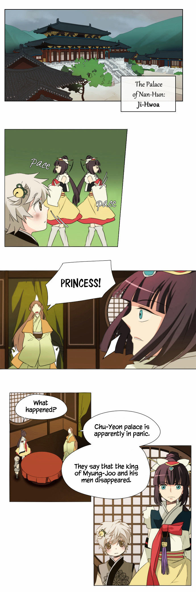 Godly Bells Chapter 19 page 2 - Chapter 19 : What I Want to Protect