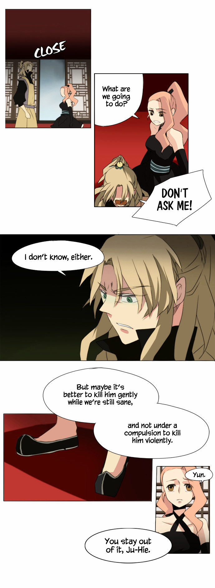 Godly Bells Chapter 19 page 22 - Chapter 19 : What I Want to Protect