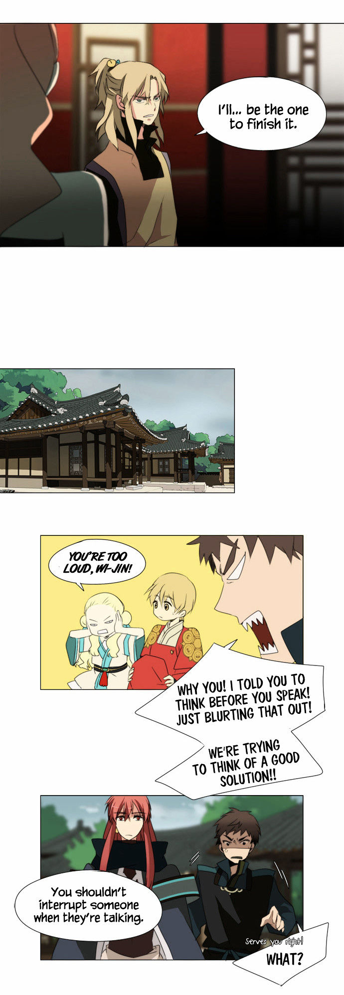 Godly Bells Chapter 19 page 23 - Chapter 19 : What I Want to Protect