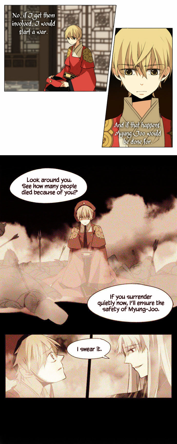Godly Bells Chapter 19 page 6 - Chapter 19 : What I Want to Protect