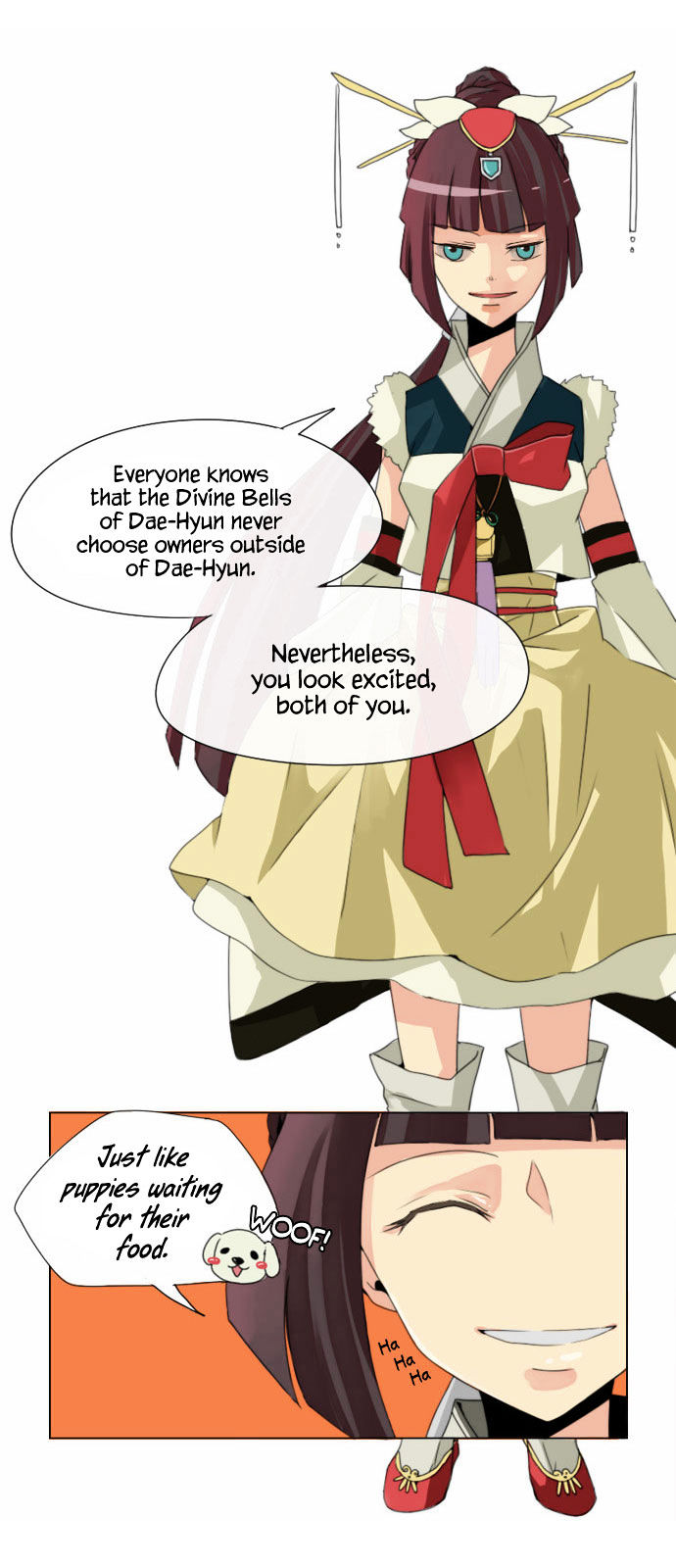 Godly Bells Chapter 2 page 16 - Chapter 2 : Choice of the Bell
