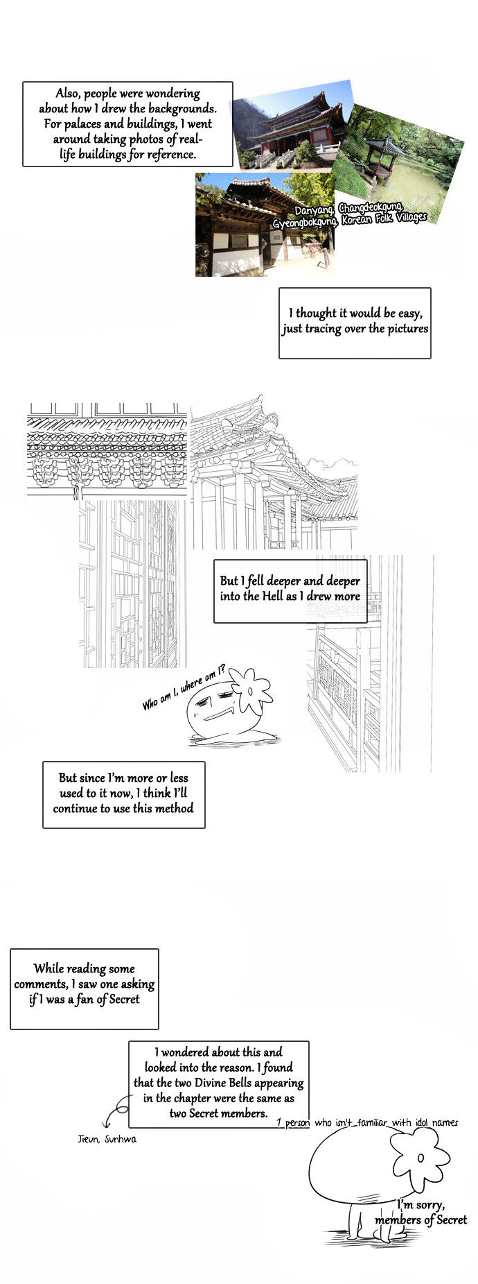 Godly Bells Chapter 29.6 page 15 - Chapter 29.6 : Season 1 Afterword & Special Edition