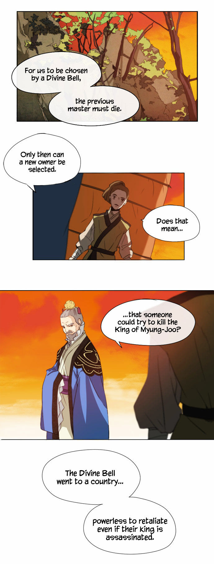 Godly Bells Chapter 3 page 4 - Chapter 3 : Enemies In All Directions