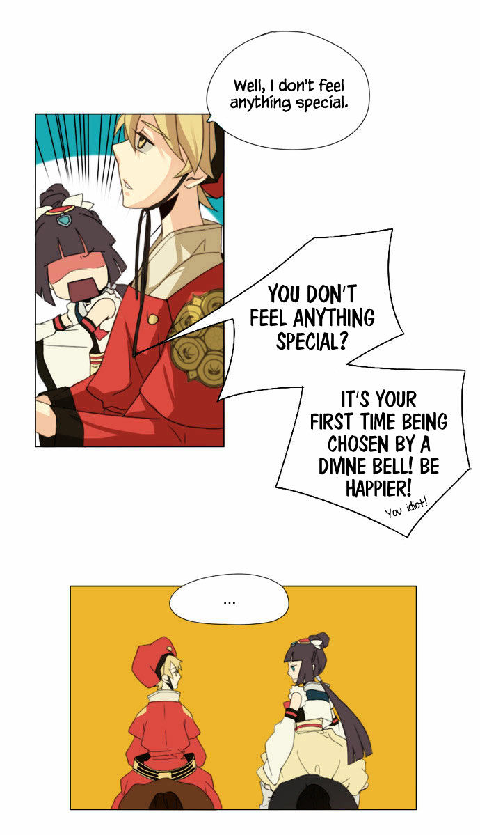 Godly Bells Chapter 3 page 8 - Chapter 3 : Enemies In All Directions