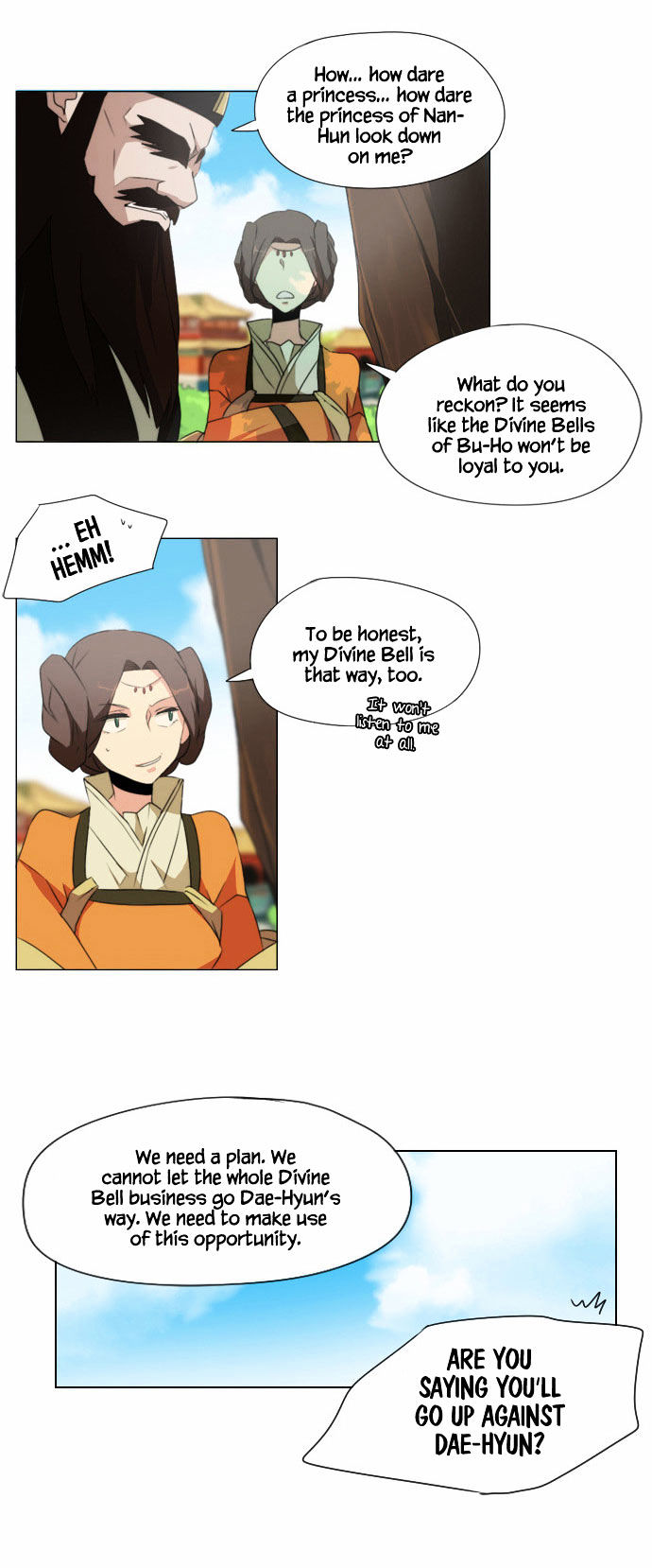 Godly Bells Chapter 31 page 18 - Chapter 31 : Split