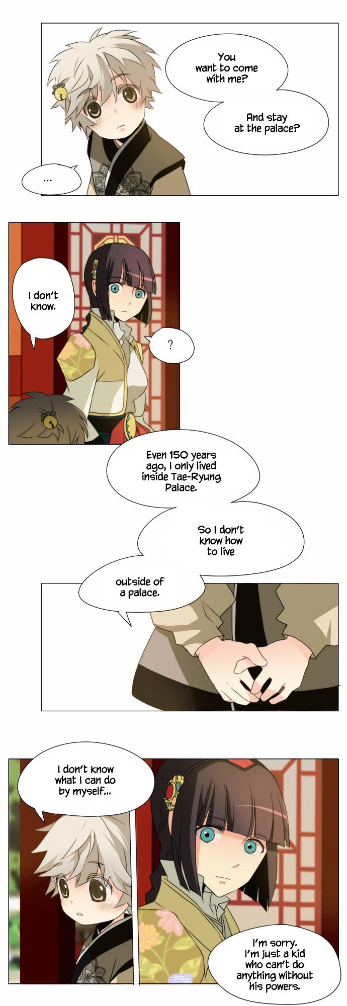 Godly Bells Chapter 33 page 4 - Chapter 33 : Black Hearts
