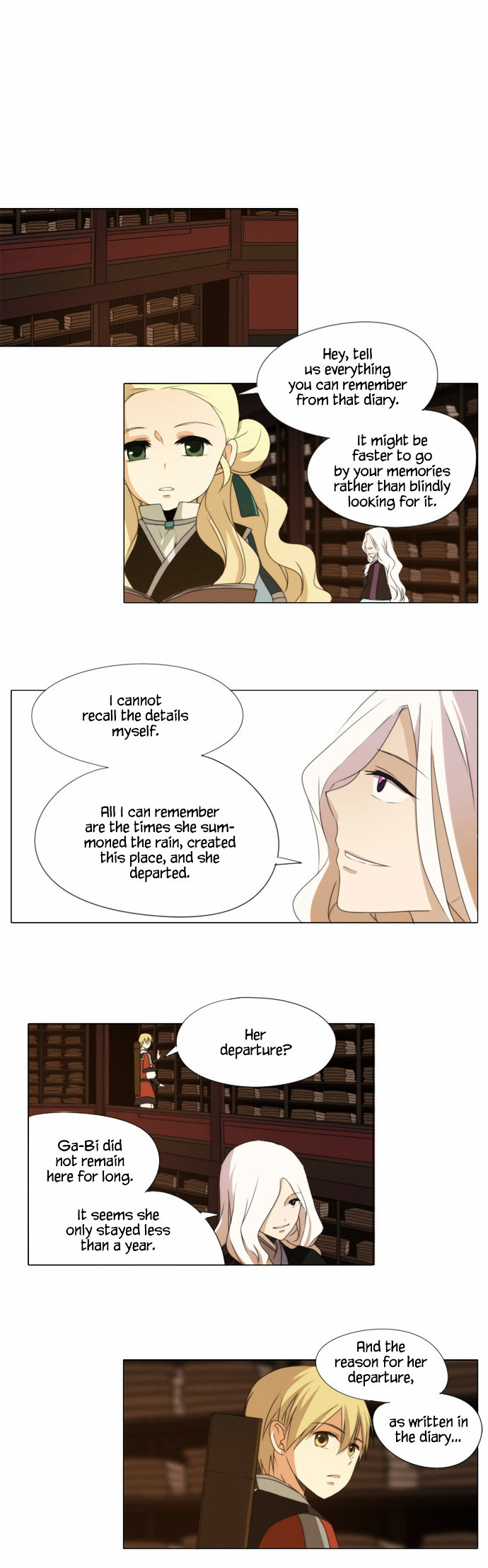 Godly Bells Chapter 49 page 16 - Chapter 49 : Library (1)