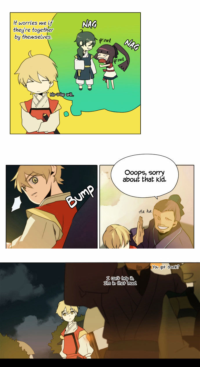Godly Bells Chapter 5 page 3 - Chapter 5 : Enemies In All Directions (3)